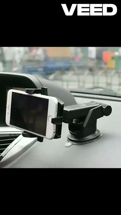 Zoom Star PRevolex ros Car Mobile Holder For Dashboard Black